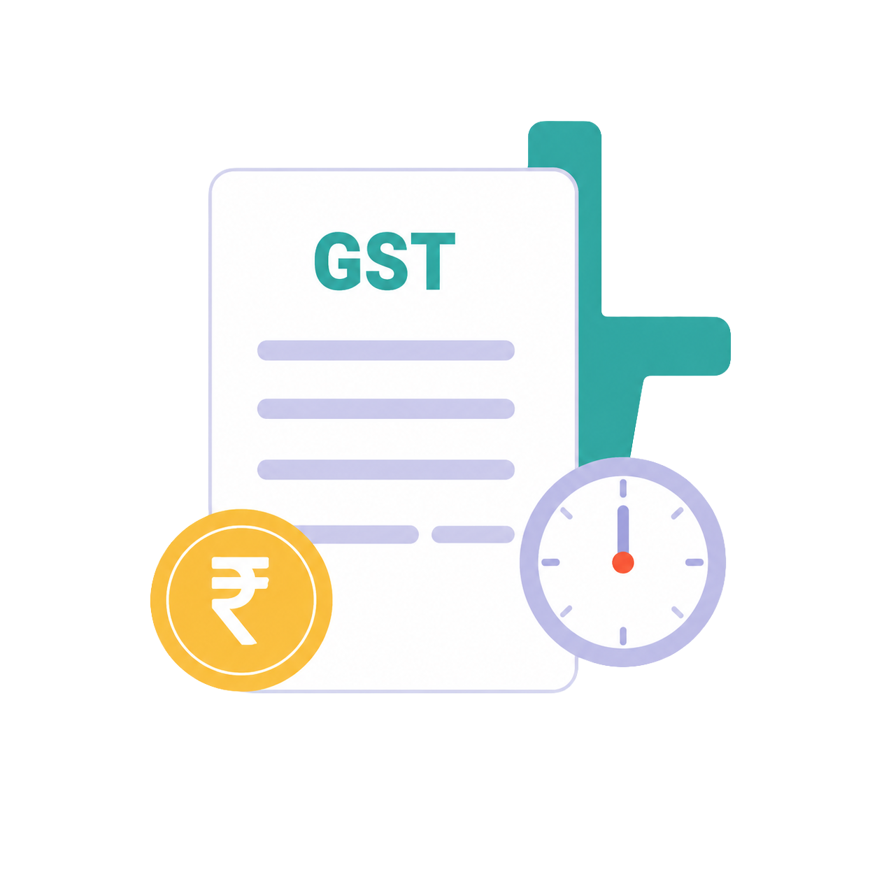 Why is GST payable even if customer payment is pending?